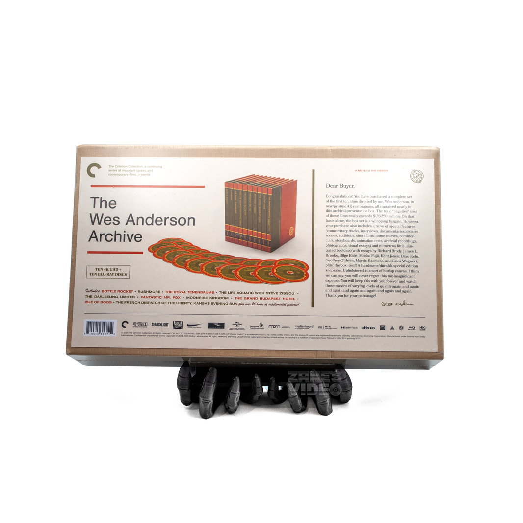 Wes Anderson Archive, The: Ten Films, Twenty Five Years | 4K UHD+Blu-ray