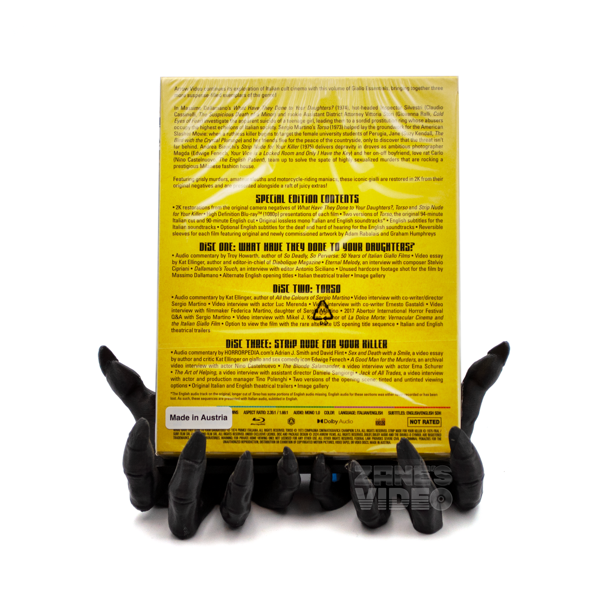Giallo Essentials Yellow | Blu-ray