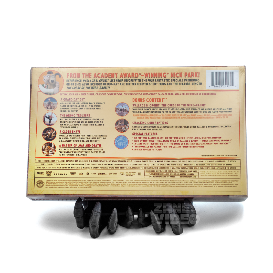 Wallace & Gromit: The Complete Cracking Collection | Collector's Edition | 4K UHD+Blu-ray